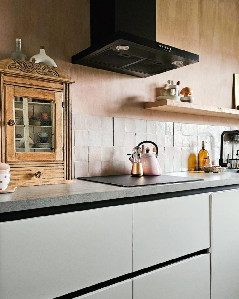 Appartement met natuurlijke materialen